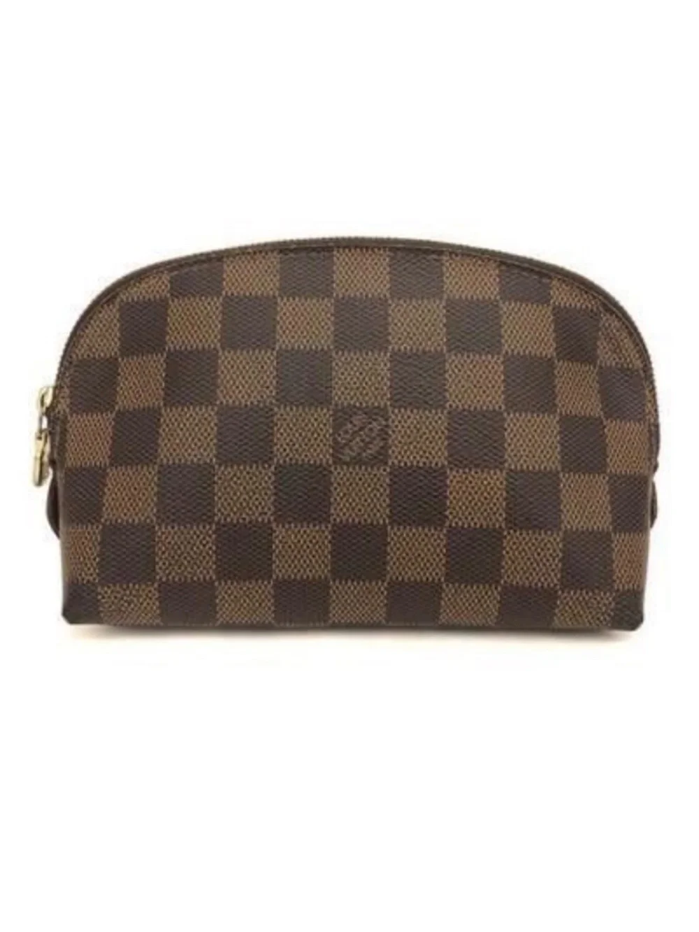 Louis Vuitton Brown Damier Canvas Cosmetic Pouch